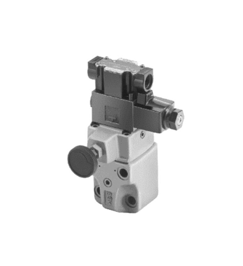 Solenoid control overflow valve